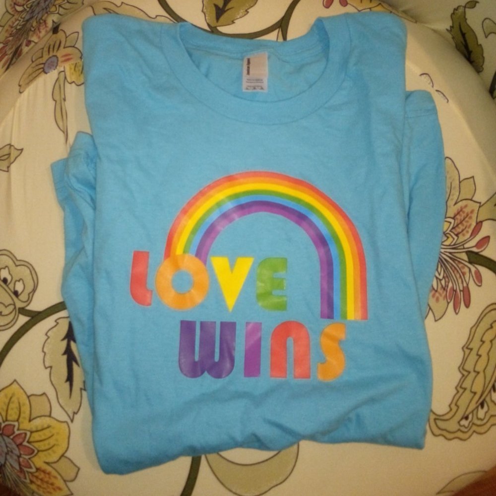 Love wins t-shirt 👕